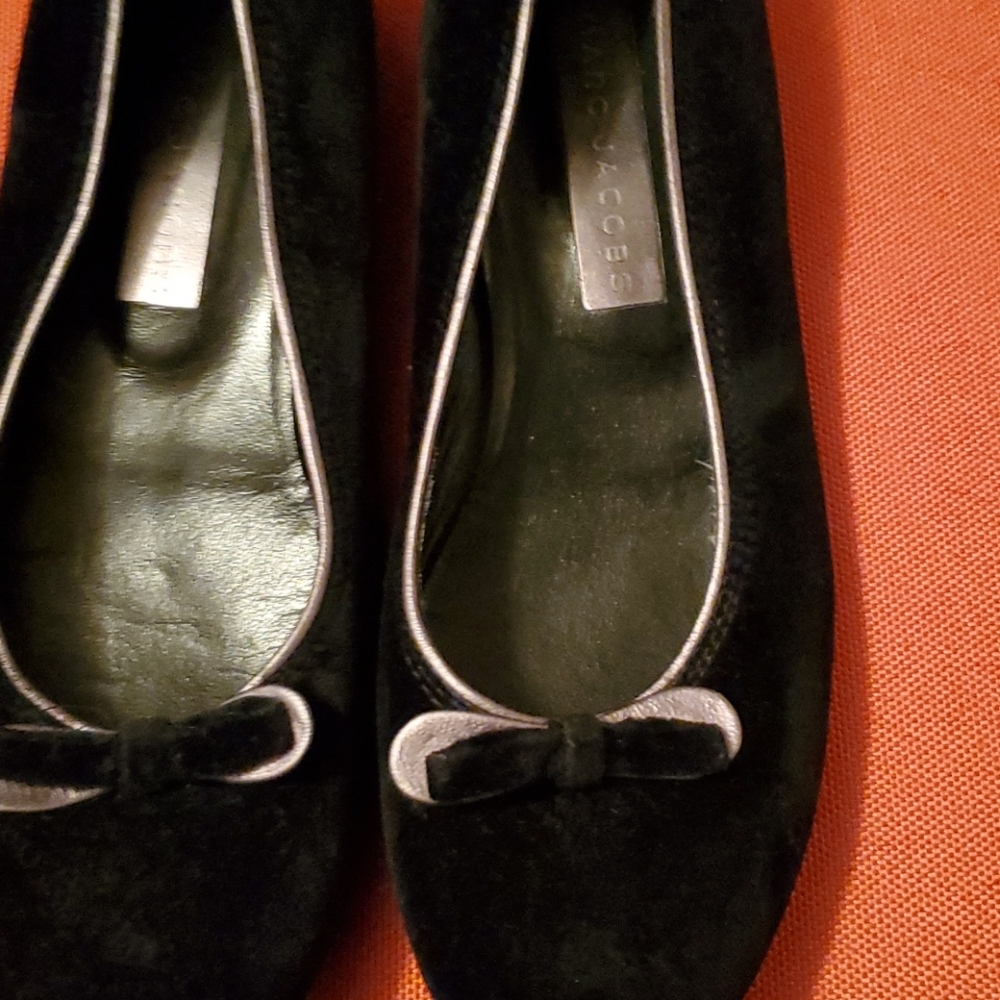 Marc Jacob's velvet flat